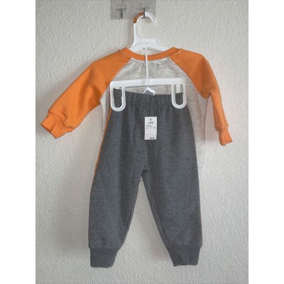 12 Months Star Wars 2 Piece Sweat Shirt And Pants Baby Halloween Set - Picture 2 of 2